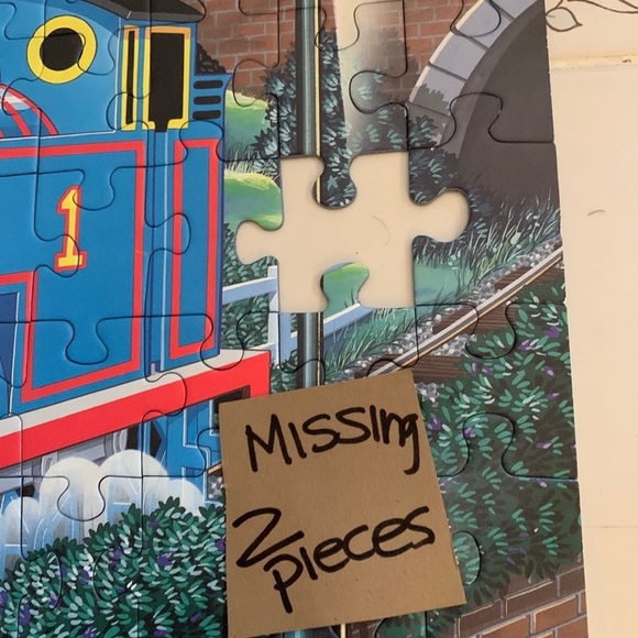 Ravensburger Thomas the Train Midnite ride Glow in the dark puzzle *READ* 2001 - Picture 4 of 12